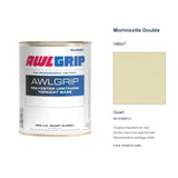 Awlgrip Morrinsville Double H8647, Quart, 98-KH8647Q: representative original can with exact manufacturer color card sample