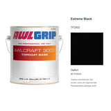 Awlgrip Extreme Black TF2002, Gallon, 98-TF2002G: representative original can with exact manufacturer color card sample