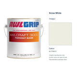 Awlgrip Snow White TF8001, Gallon, 98-TF8001G: representative original can with exact manufacturer color card sample