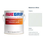 Awlgrip Matterhorn White TF8019, Gallon, 98-TF8019G: representative original can with exact manufacturer color card sample