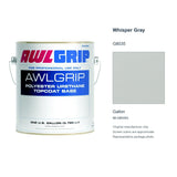 Awlgrip Whisper Gray G8035, Gallon, 98-G8035G: representative original can with exact manufacturer color card sample