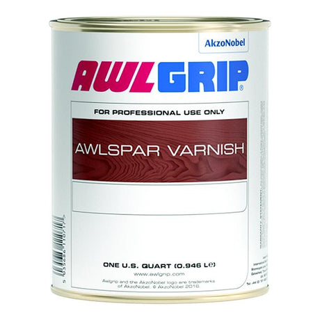 Awlgrip Awlspar Premium Spar Varnish — original package photo, no color swatch