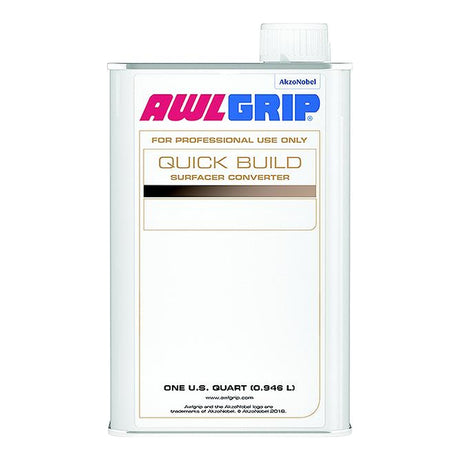 Awlgrip Quick Build Surfacer Converter — original package photo, no color swatch