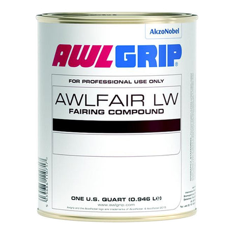Awlgrip Awlfair LW Fast Converter — original package photo, no color swatch