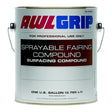 Awlgrip Sprayable Fairing Compound Tan Base — original package photo, no color swatch