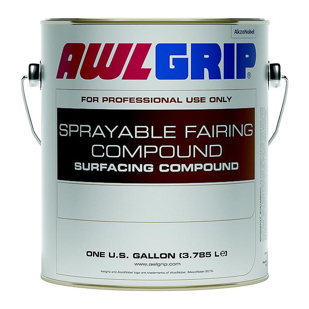 Awlgrip Sprayable Fairing Compound Tan Base — original package photo, no color swatch