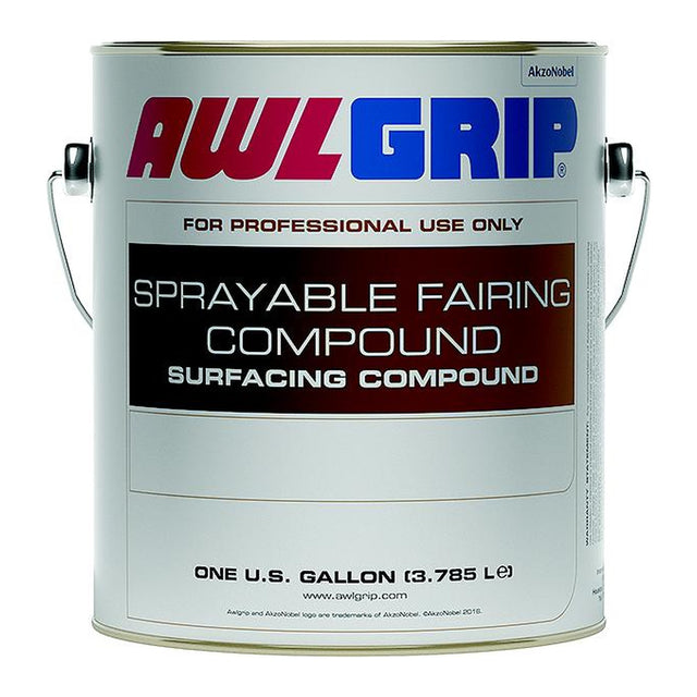 Awlgrip Sprayable Fairing Compound Tan Base — original package photo, no color swatch