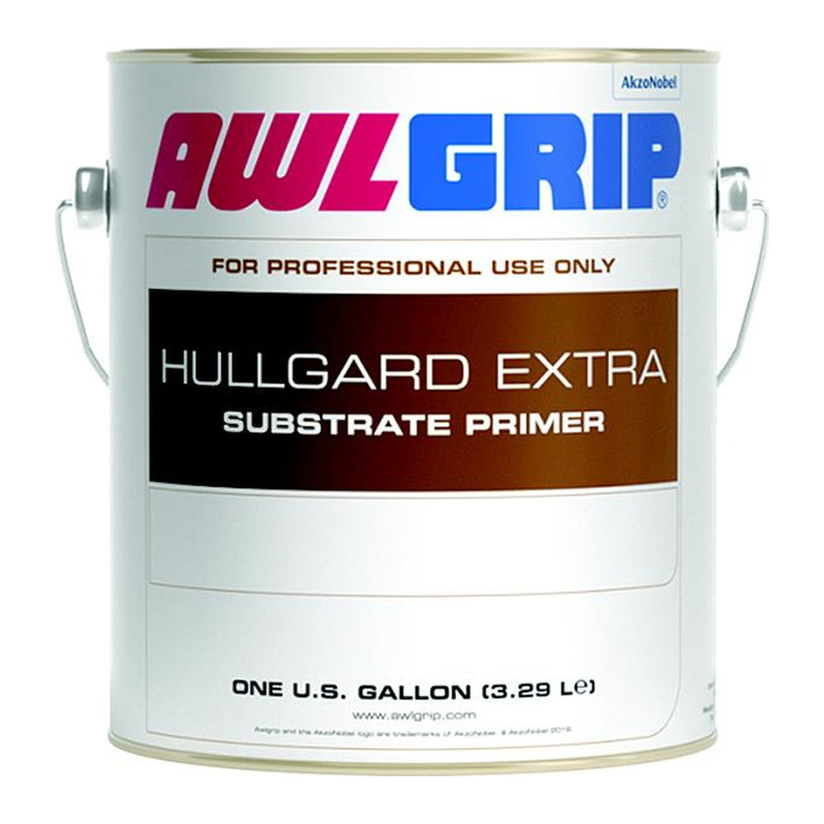 Awlgrip Hullgard Extra Epoxy Primer White Base — original package photo, no color swatch