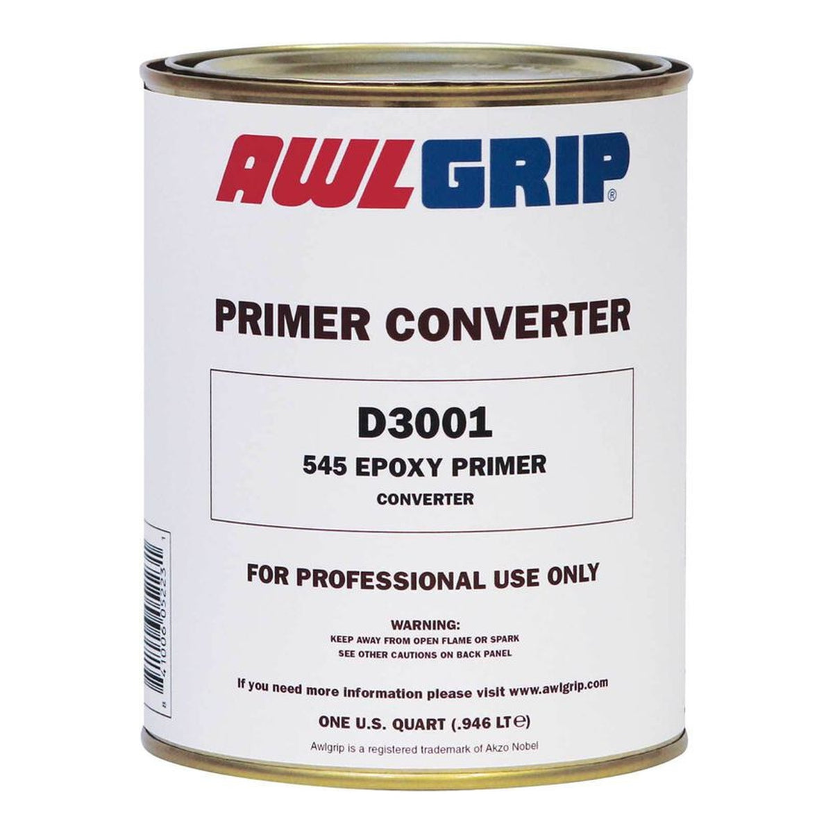 Awlgrip 545 Epoxy Primer Converter — original package photo, no color swatch