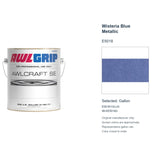 Awlgrip Awlcraft SE Wisteria Blue Metallic E5018, selected Gallon, E5018/1GLUS: original manufacturer chip with representative gallon can