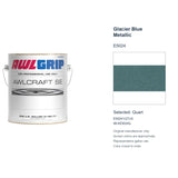 Awlgrip Awlcraft SE Glacier Blue Metallic E5024, selected Quart, E5024/1QTUS: original manufacturer chip with representative gallon can