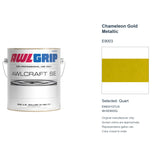 Awlgrip Awlcraft SE Chameleon Gold Metallic E9003, selected Quart, E9003/1QTUS: original manufacturer chip with representative gallon can