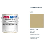 Awlgrip Awlcraft SE Grand Banks Beige L6009, selected Quart, L6009/1QTUS: original manufacturer chip with representative gallon can