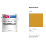 Awlgrip Awlcraft SE Federal Yellow L9003, selected Gallon, L9003: original manufacturer chip with representative gallon can
