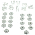 Dometic Refrigerator Wire-Shelf Mounting Hardware Kit, White - 3316450.9019