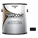 Pettit Tuff Coat packaging with official Black color swatch
