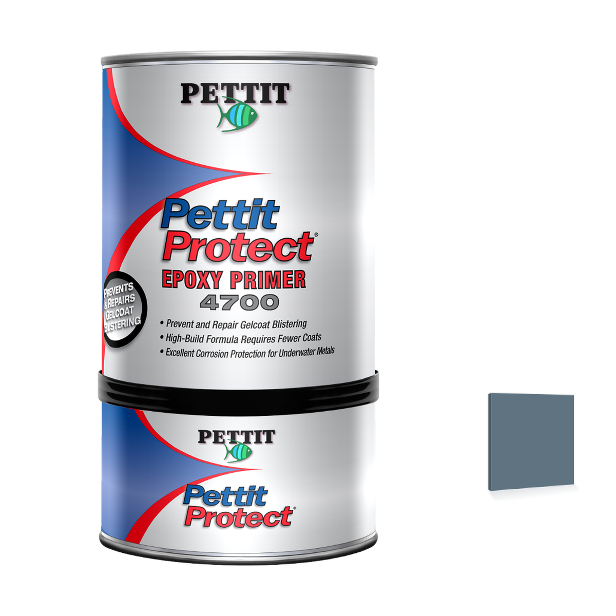 Pettit Pettit Protect packaging with official Gray color swatch