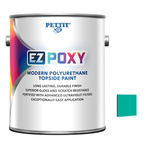 Pettit EZ-Poxy packaging with official Seafoam Green color swatch