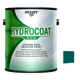 Pettit Hydrocoat ECO packaging with official Green color swatch