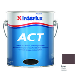 Interlux ACT Antifouling Bottom Paint — Brown — 1 Gallon — Y8890U/1; manufacturer can illustration with original manufacturer color swatch
