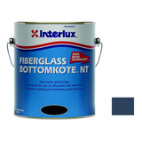Interlux fiberglass bottomkote r nt representative 1 Gallon packaging with manufacturer YBB369 Blue swatch