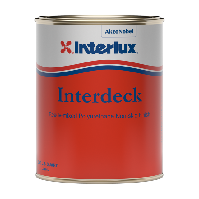 Interlux interdeck representative 1 Quart packaging, clean view