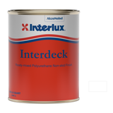 Interlux interdeck representative 1 Quart packaging with manufacturer YJB000 White swatch