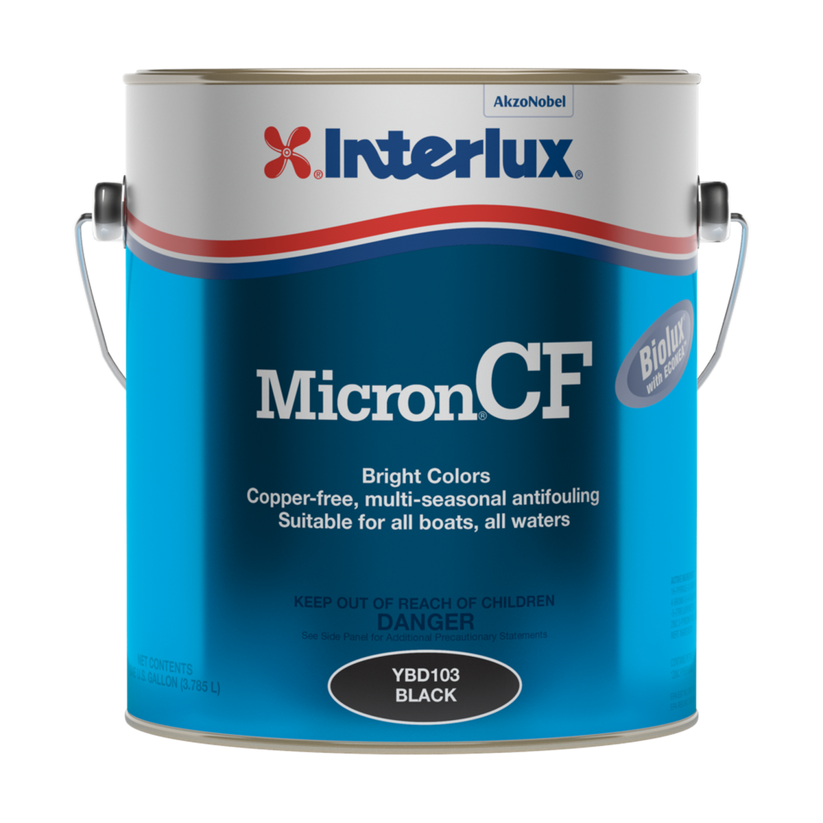 Interlux micron cf representative 1 Gallon packaging, clean view