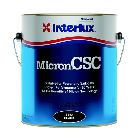 Interlux micron csc representative 1 Gallon packaging, clean view
