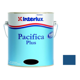 Interlux pacifica plus representative 1 Gallon packaging with manufacturer YBB260 Blue swatch
