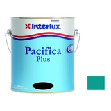 Interlux pacifica plus representative 1 Gallon packaging with manufacturer YBB261 Green swatch