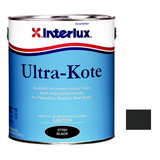 Interlux ultra kote representative 1 Gallon packaging with manufacturer Y3779U Black swatch