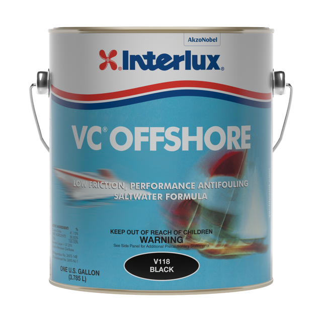 Interlux vc offshore representative 1 Gallon packaging, clean view
