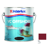 Interlux VC Offshore Antifouling Bottom Paint — Red — 1 Gallon — V117/1; manufacturer can illustration with original manufacturer color swatch