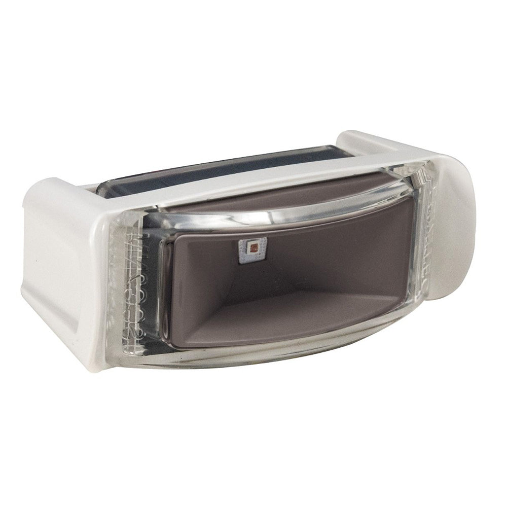 Lumitec Contour Inset Navigation Light - Port Red - White Housing — 101847