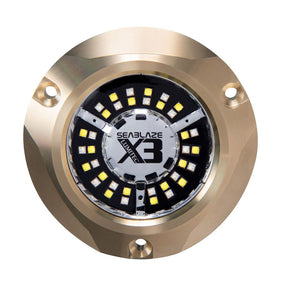 Lumitec SeaBlaze X3 LED Underwater Light - Dual Color White/Blue — 101945