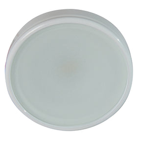 Lumitec Halo - Flush Mount Down Light - White Finish - 4-Color - White/Blue/Red/Purple Non-Dimming — 112820