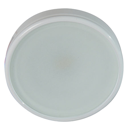 Lumitec Halo - Flush Mount Down Light - White Finish - 4-Color - White/Blue/Red/Purple Non-Dimming — 112820