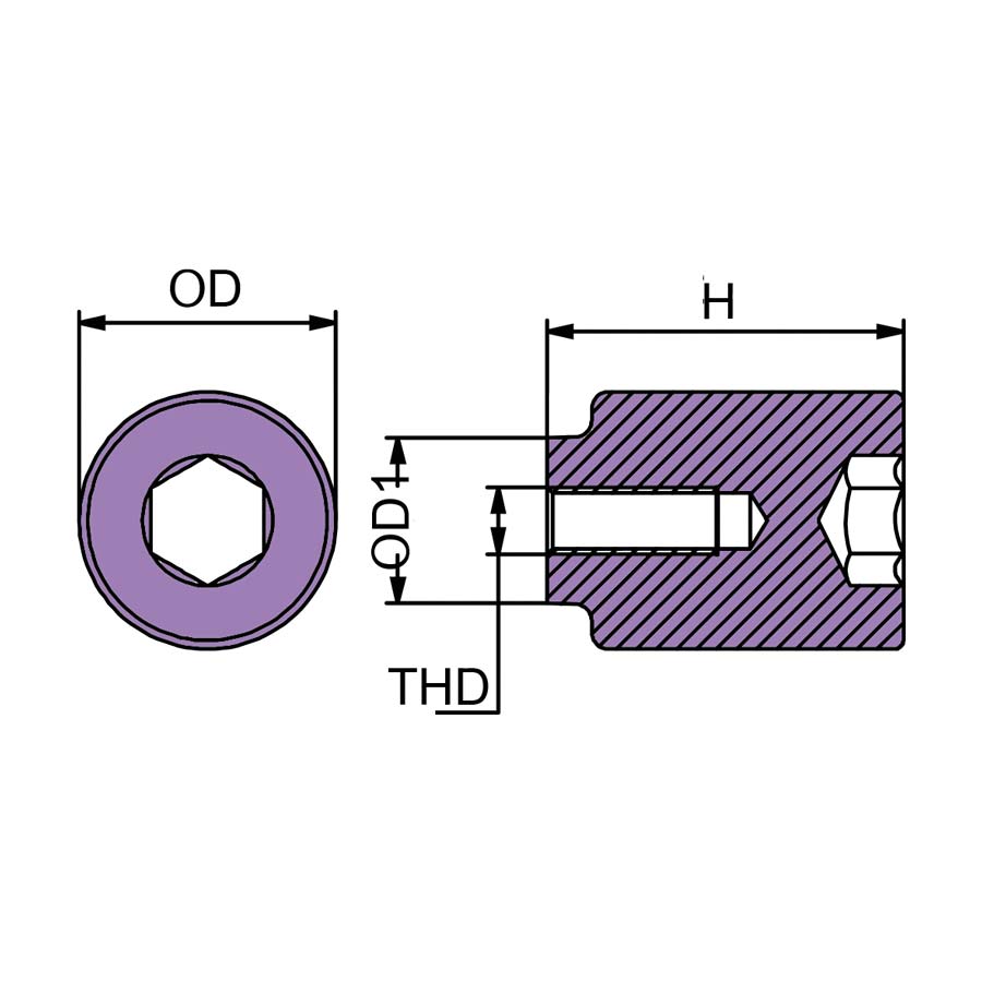 Martyr CM68V1132501A manufacturer dimensional drawing