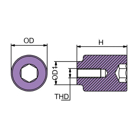 Martyr CM68V1132501A manufacturer dimensional drawing