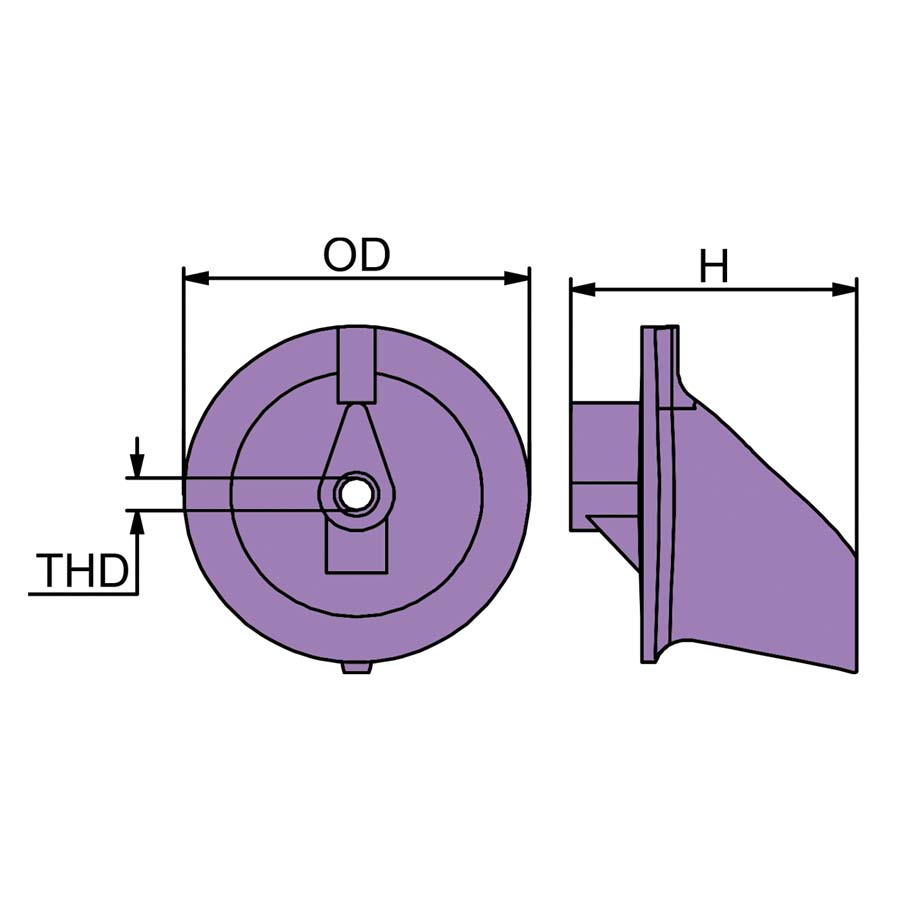 Martyr CM6E54537101A manufacturer dimensional drawing