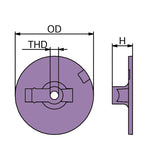 Martyr CM762145A, CM762145M, CM762145Z manufacturer dimensional drawing