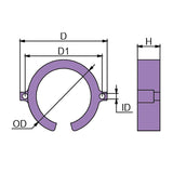 Martyr CM806188A, CM806188M manufacturer dimensional drawing