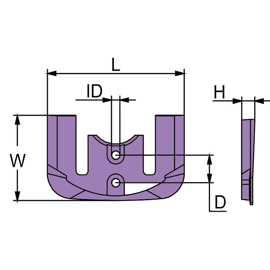 Martyr CM821630C2A, CM821630C2M, CM821630C2Z manufacturer dimensional drawing