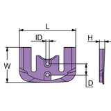 Martyr CM821630C2A, CM821630C2M, CM821630C2Z manufacturer dimensional drawing