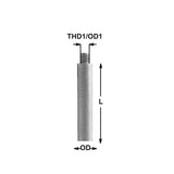 Martyr CM823661Z, CM838929Z, CMEZ2S manufacturer dimensional drawing