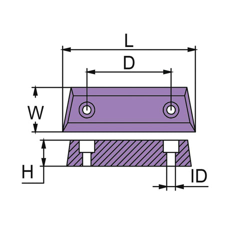 Martyr CM852835Z manufacturer dimensional drawing