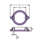 Martyr CM875821Z manufacturer dimensional drawing