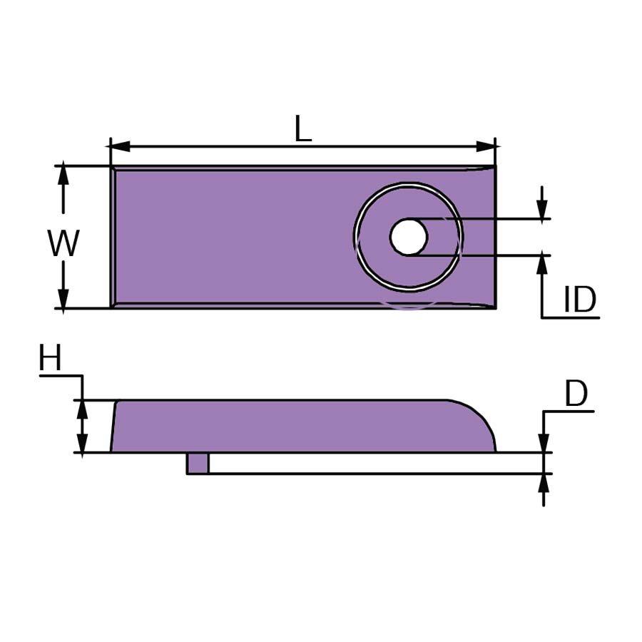 Martyr CM892227A manufacturer dimensional drawing