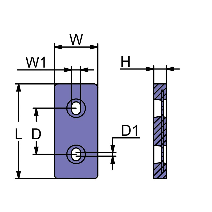 Martyr CMZHC3AZ, CMZHC3AA manufacturer dimensional drawing